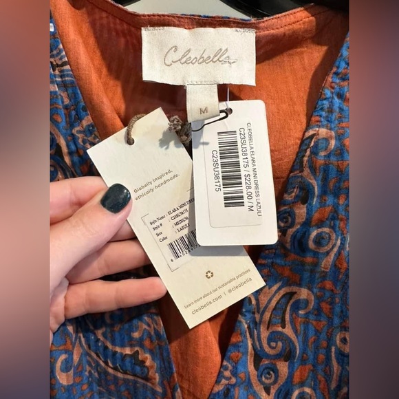 NWT Cleobella Elara Mini Dress - Size Medium - Picture 3 of 4